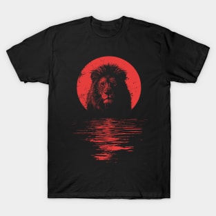 Lion the king of jungle T-Shirt